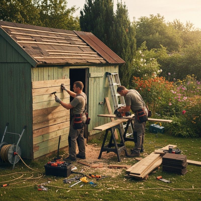 Local Shed Assembly pros at work