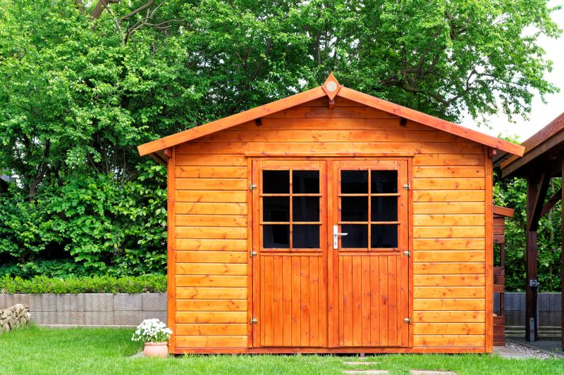 Completed Wooden Shed