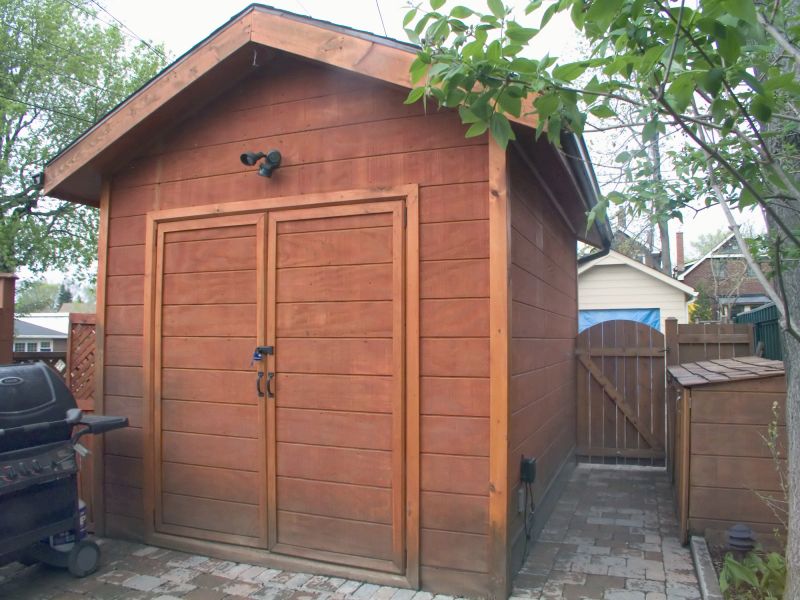 Finished Shed Installation